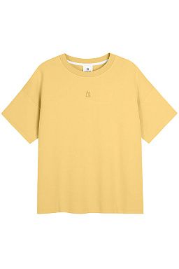 Essential Interlock Boxy Mustard