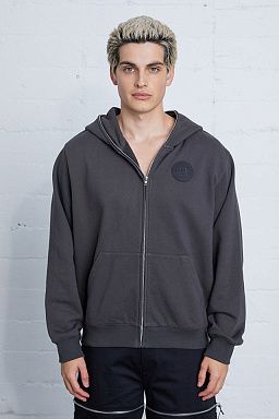 Ross Full-Zip Charcoal