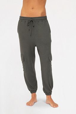 Brushed Hacci Lounge Jogger Urban grey