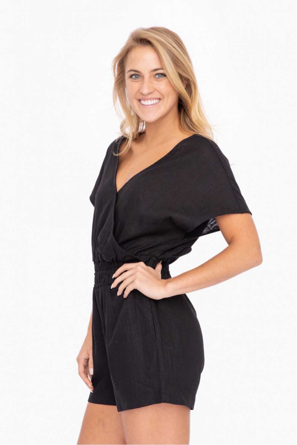 Dolman Sleeve Resort Romper