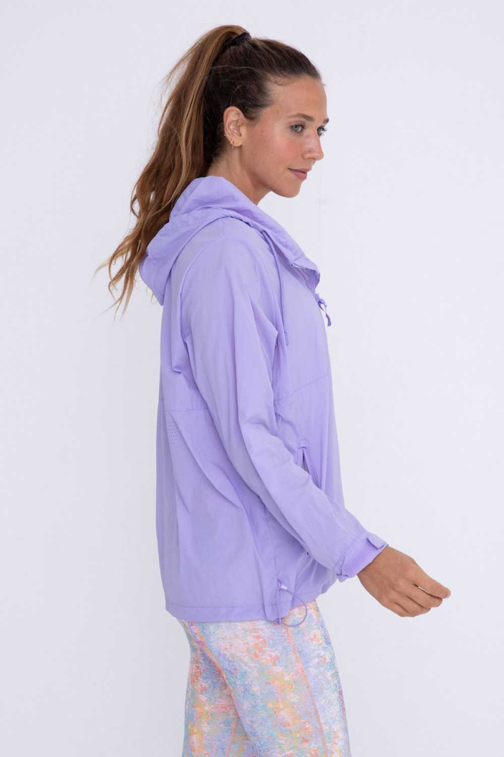 Half-Zip Nylon Active Jacket