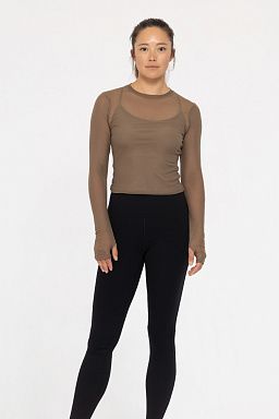 Sheer with Thumbholes Java