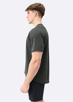 Performance Quick-Dry Crew Neck Charcoal